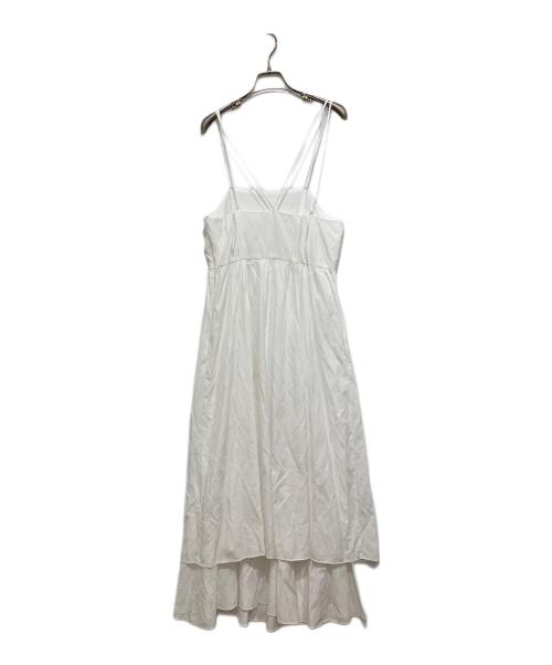 anuans（アニュアンス）anuans (アニュアンス) イレギュラーティアードボリュームスカート ホワイト サイズ:1の古着・服飾アイテム