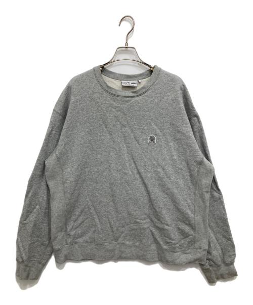 BlackEyePatch（ブラックアイパッチ）BlackEyePatch (ブラックアイパッチ) スモールロゴスウェット グレー サイズ:Lの古着・服飾アイテム