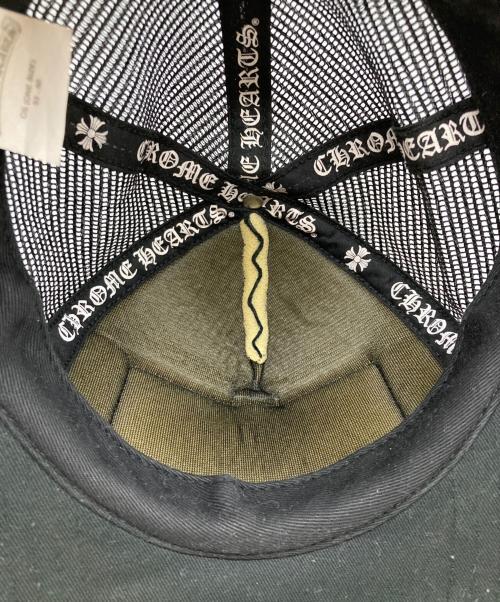 CHROME HEARTS（クロムハーツ）CHROME HEARTS (クロムハーツ) CH刺繍 Trucker Cap ブラック サイズ:OS（53-60）の古着・服飾アイテム