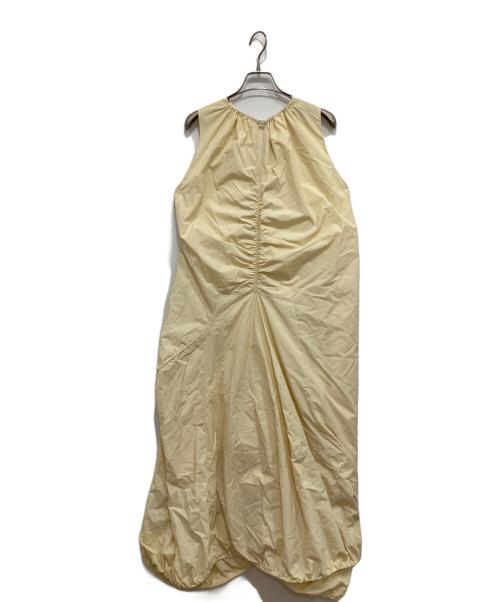 emmi（エミ）emmi (エミ) ナイロンギャザーボリュームワンピース レモンイエロー サイズ:Sの古着・服飾アイテム