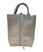 MARLON FIRENZEマーロンフィレンツェ）の古着「SHOPPER MINI STUDS」｜ベージュ