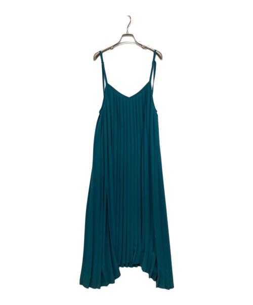 LE CIEL BLEU（ルシェルブルー）LE CIEL BLEU (ルシェルブルー) ワンピース グリーン サイズ:36の古着・服飾アイテム