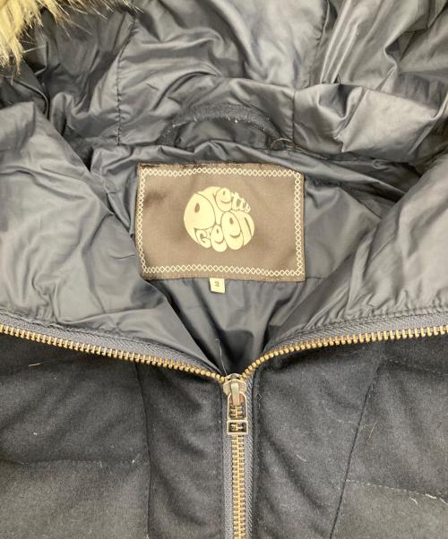 pretty green（プリティーグリーン）Pretty Green (プリティーグリーン) ウールダウンジャケット ネイビー サイズ:3の古着・服飾アイテム