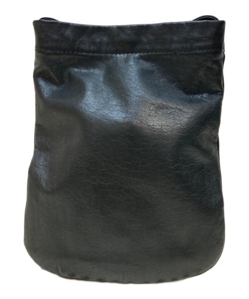 SLOW & CO（スロウ）SLOW & CO (スロウ) mini one shoulder bag carf skin ブラックの古着・服飾アイテム
