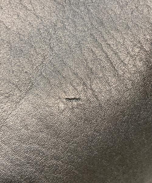 SLOW & CO（スロウ）SLOW & CO (スロウ) mini one shoulder bag carf skin ブラックの古着・服飾アイテム