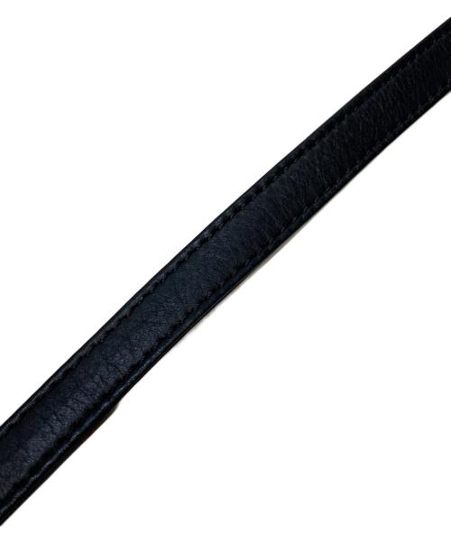 SLOW & CO（スロウ）SLOW & CO (スロウ) mini one shoulder bag carf skin ブラックの古着・服飾アイテム