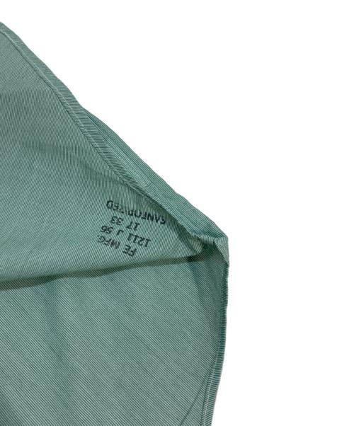 FAR EAST MANUFACTURING（ファー イースト マニュファクチュアリング）FAR EAST MANUFACTURING (ファー イースト マニュファクチュアリング) コットンピケボタンダウンシャツ グリーン サイズ:L(17 33)の古着・服飾アイテム