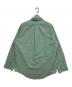 FAR EAST MANUFACTURING (ファー イースト マニュファクチュアリング) コットンピケボタンダウンシャツ グリーン サイズ:L(17 33)：9000円