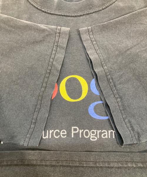 google（グーグル）google (グーグル) 企業プリントカットソー ネイビー サイズ:SM相当の古着・服飾アイテム
