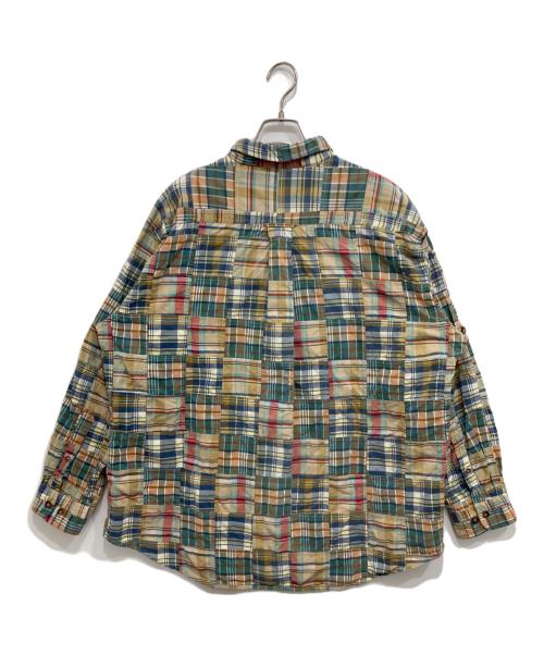 orvis（オービス）orvis (オービス) パッチワークシャツ マルチカラー サイズ:XLの古着・服飾アイテム