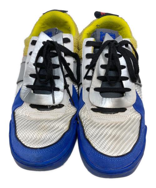 Onitsuka Tiger（オニツカタイガー）Onitsuka Tiger (オニツカタイガー) D-TRAINER SLIP-ON ブルー×ホワイト サイズ:28cmの古着・服飾アイテム