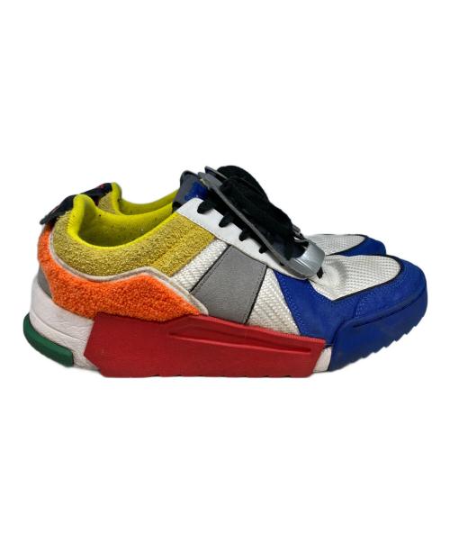 Onitsuka Tiger（オニツカタイガー）Onitsuka Tiger (オニツカタイガー) D-TRAINER SLIP-ON ブルー×ホワイト サイズ:28cmの古着・服飾アイテム