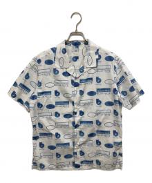 TAKEO KIKUCHI（タケオキクチ）の古着「BLUE NOTE半袖シャツ」｜ブルー