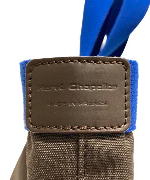 Herve Chapelier（エルベシャプリエ）Herve Chapelier (エルベシャプリエ) コーデュラ舟形トートL モカ×アンディゴの古着・服飾アイテム