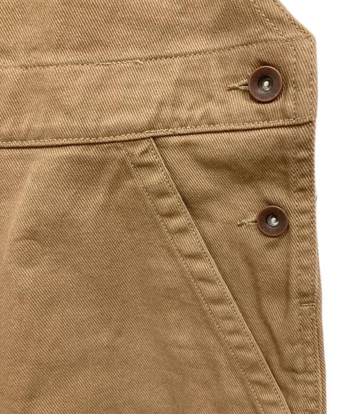 mizuiro-ind（ミズイロインド）mizuiro-ind (ミズイロインド) オーバーオール ブラウン サイズ:Freeの古着・服飾アイテム