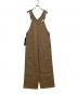 mizuiro-ind（ミズイロインド）の古着「オーバーオール」｜ブラウン