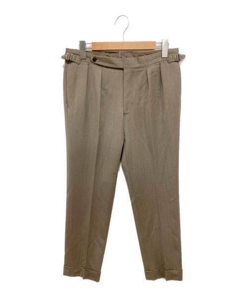 BEAMS F（ビームスエフ）BEAMS F (ビームスエフ) 3BUTTONS CAVALRY-TWILL SUIT ベージュ サイズ:48/8Rの古着・服飾アイテム