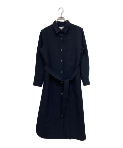 SOEJU（ソージュ）SOEJU (ソージュ) ソフトオックスシャツワンピース ネイビー サイズ:Sの古着・服飾アイテム