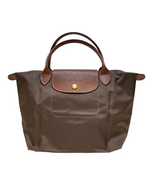 LONGCHAMP（ロンシャン）LONGCHAMP (ロンシャン) パッカブルハンドバッグ ブラウンの古着・服飾アイテム