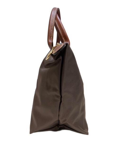 LONGCHAMP（ロンシャン）LONGCHAMP (ロンシャン) パッカブルハンドバッグ ブラウンの古着・服飾アイテム