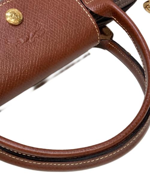 LONGCHAMP（ロンシャン）LONGCHAMP (ロンシャン) パッカブルハンドバッグ ブラウンの古着・服飾アイテム