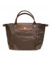 LONGCHAMP（ロンシャン）の古着「パッカブルハンドバッグ」｜ブラウン