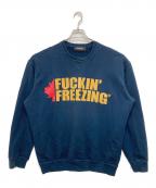 DSQUARED2ディースクエアード）の古着「前Vスウェット」｜ネイビー