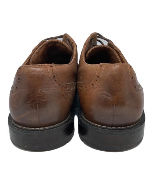 CLARKS（クラークス）CLARKS (クラークス) ウィングチップシューズ ブラウン サイズ:25.5cmの古着・服飾アイテム