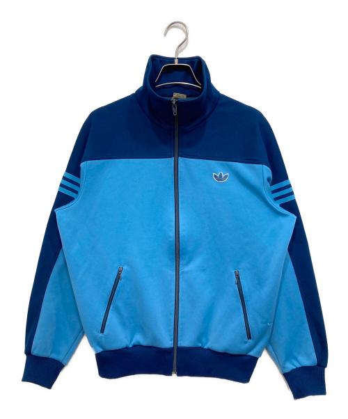 adidas（アディダス）adidas (アディダス) トラックジャケット ブルー サイズ:4(M)の古着・服飾アイテム