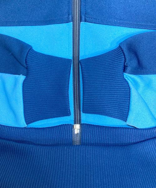 adidas（アディダス）adidas (アディダス) トラックジャケット ブルー サイズ:4(M)の古着・服飾アイテム