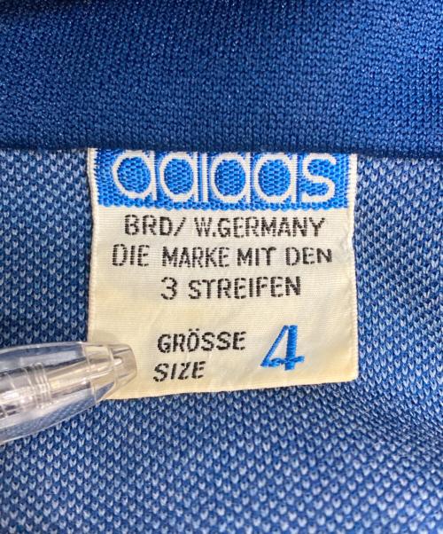 adidas（アディダス）adidas (アディダス) トラックジャケット ブルー サイズ:4(M)の古着・服飾アイテム