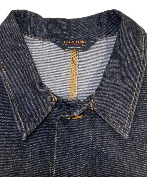 POLO JEANS CO.（ポロジーンズカンパニー）POLO JEANS CO. (ポロジーンズカンパニー) デニムカバーオール インディゴ サイズ:XLの古着・服飾アイテム