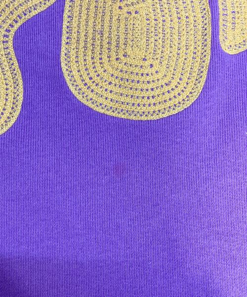 Acne studios（アクネ ストゥディオス）Acne studios (アクネ ストゥディオス) バブルロゴスウェット パープル サイズ:Sの古着・服飾アイテム