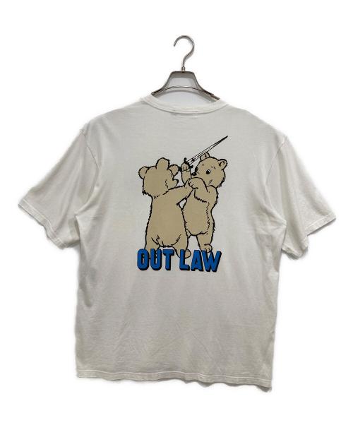 UNDERCOVER（アンダーカバー）UNDERCOVER (アンダーカバー) OUT LAW TEE ホワイト サイズ:XL(5)の古着・服飾アイテム