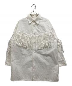 中古・古着通販】BELPER (ベルパー) FRINGE SHIRT/フリンジ 中古・古着通販】BELPER (ベルパー) FRINGE SHIRT/フリンジ