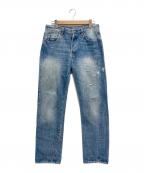 LEVI'S VINTAGE CLOTHINGリーバイス ビンテージ クロージング）の古着「復刻 501XX セルビッジコーンデニムパンツ」｜インディゴ
