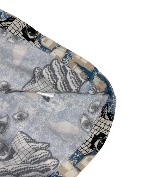 BRAIN DEAD（ブレインデッド）BRAIN DEAD (ブレインデッド) Hawaiian Shirt -SURREAL ブルー サイズ:Lの古着・服飾アイテム