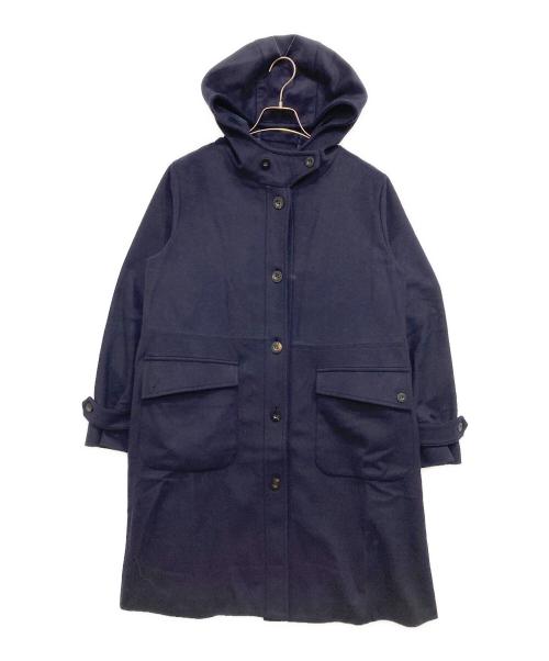 OLD ENGLAND（オールドイングランド）OLD ENGLAND (オールドイングランド) メンキスターメルトンウールコート ネイビー サイズ:Mの古着・服飾アイテム