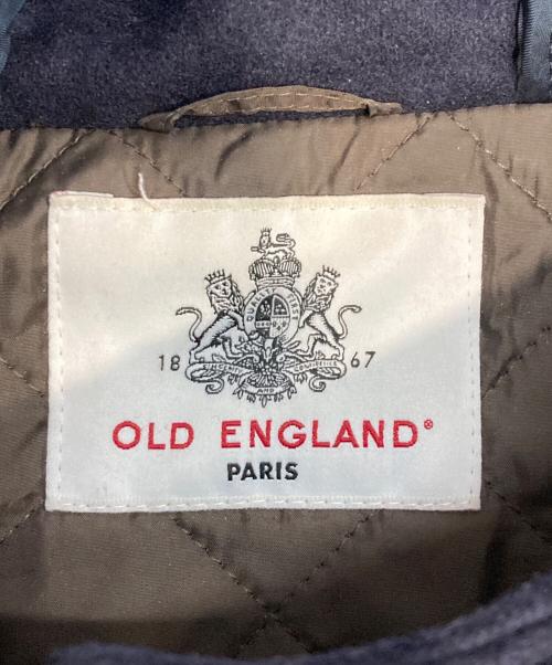 OLD ENGLAND（オールドイングランド）OLD ENGLAND (オールドイングランド) メンキスターメルトンウールコート ネイビー サイズ:Mの古着・服飾アイテム