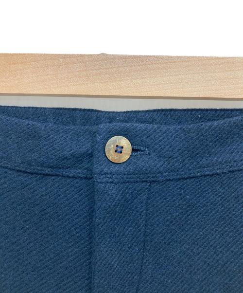 45R（フォーティファイブ・アール）45R (フォーティファイブ・アール) ジャージフラノのイージースリム ネイビー サイズ:3の古着・服飾アイテム