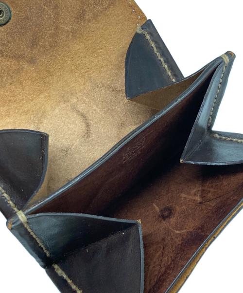 HENRY CUIR（アンリークイール）HENRY CUIR (アンリークイール) コインケース ブラウンの古着・服飾アイテム