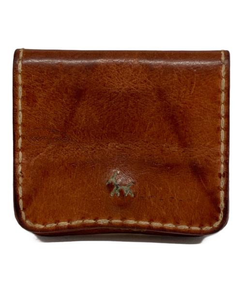 HENRY CUIR（アンリークイール）HENRY CUIR (アンリークイール) コインケース ブラウンの古着・服飾アイテム