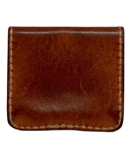 HENRY CUIR（アンリークイール）HENRY CUIR (アンリークイール) コインケース ブラウンの古着・服飾アイテム