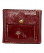 HENRY CUIRアンリークイール）の古着「RAMBLAS コンパクトウォレット」｜ブラウン