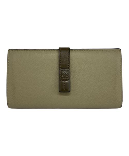 LOEWE（ロエベ）LOEWE (ロエベ) バーティカルウォレット ライトグリーンの古着・服飾アイテム