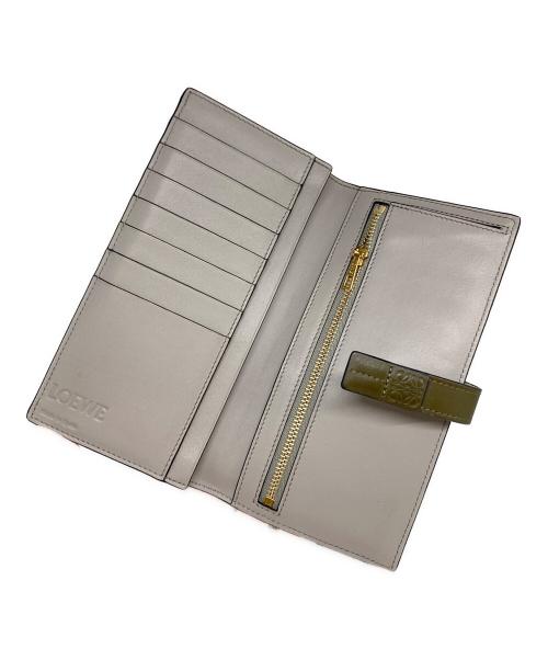 LOEWE（ロエベ）LOEWE (ロエベ) バーティカルウォレット ライトグリーンの古着・服飾アイテム