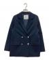Mystrada（マイストラーダ）の古着「ダブルボタンテーラージャケット」｜ネイビー