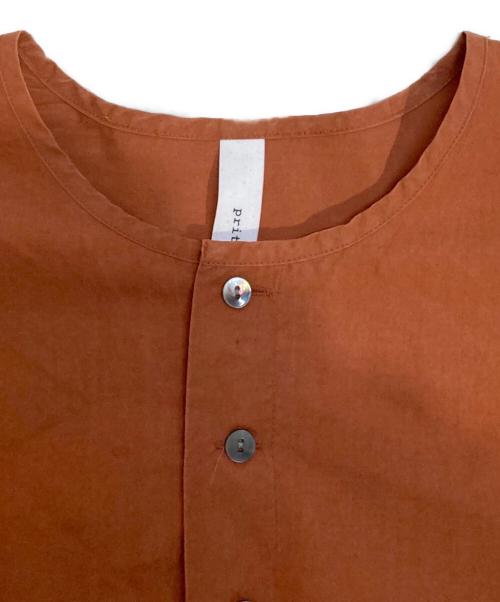 prit（プリット）prit (プリット) タイプライターワンピース ブラウン サイズ:Freeの古着・服飾アイテム