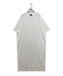 ATON（エイトン）の古着「SUVIN60/2 OVERSIZED DRESS」｜ホワイト