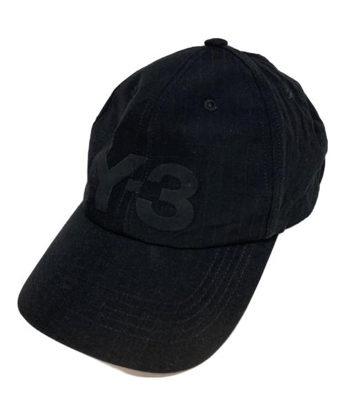Y-3（ワイスリー）Y-3 (ワイスリー) RIPSTOP LOGO CAP ブラックの古着・服飾アイテム